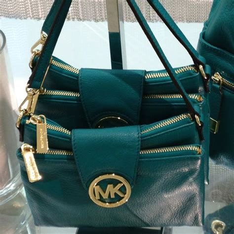 michael kors teal women& 39|Michael Kors purses for women.